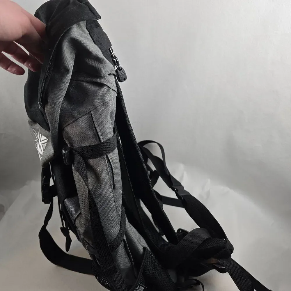 Karrimor H2O Wind Tunnel Black Grey Hiking Large Rain Cove Rucksack Backpack
